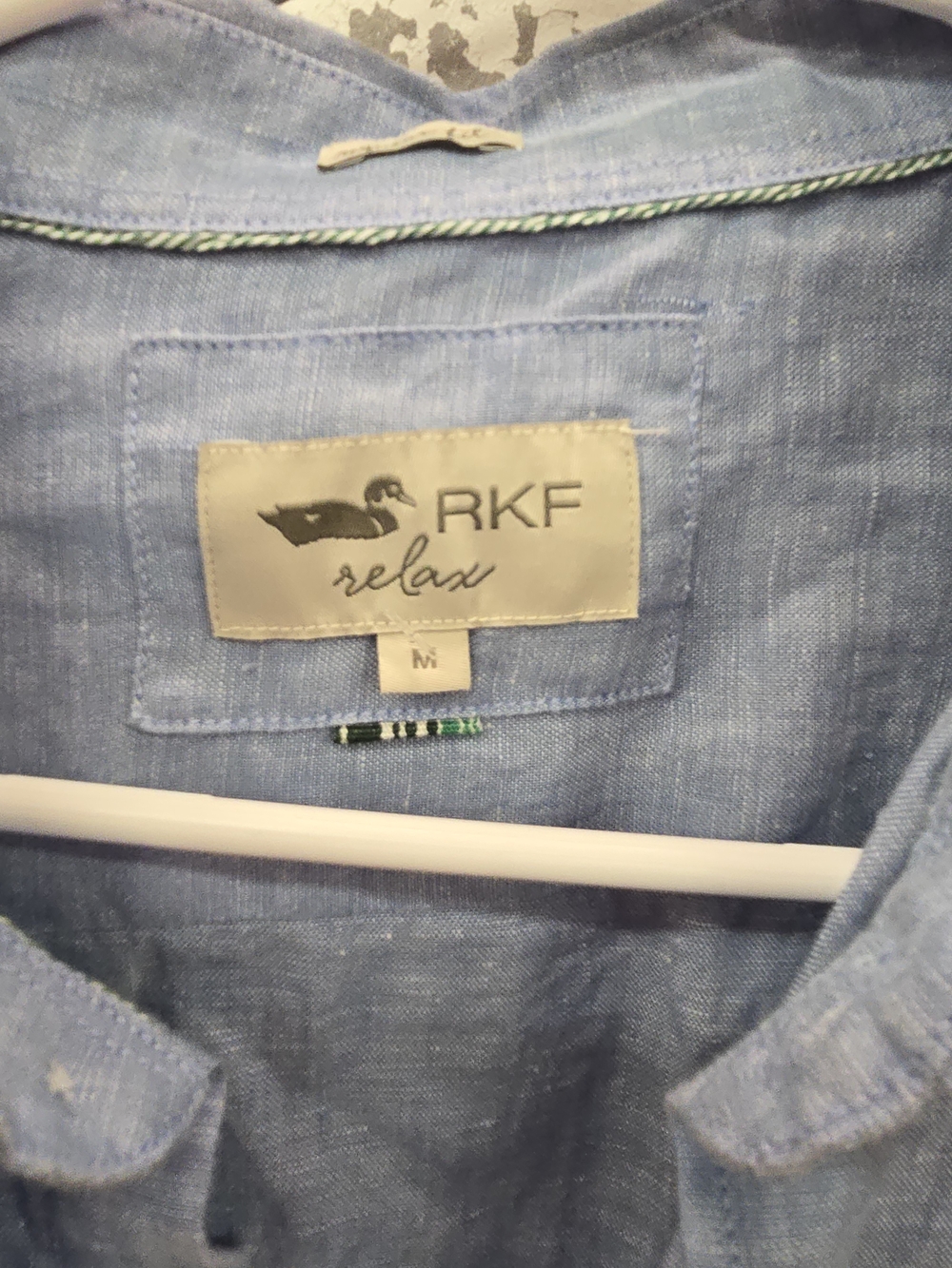 RKF Relax Light Blue Linen Shirt